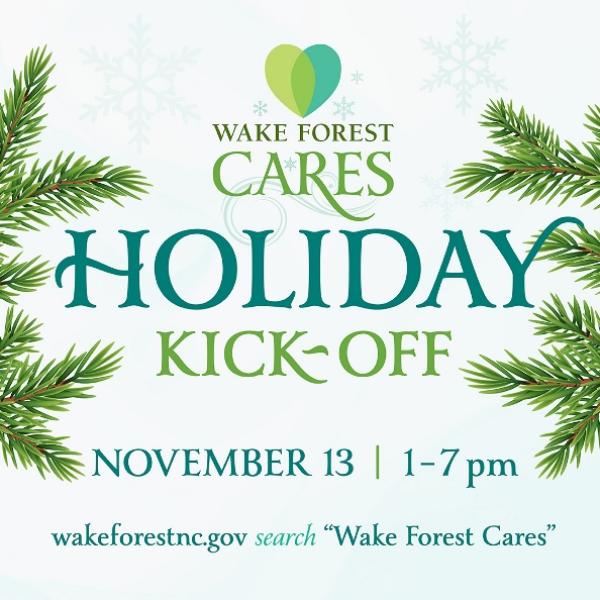 Wake Forest Cares Holiday Kickoff