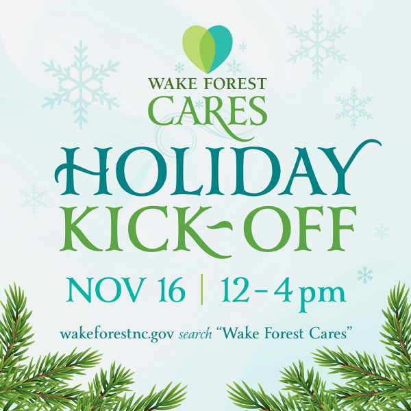 Wake Forest Cares Holiday Kickoff