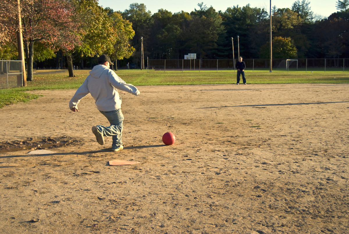 kickball game