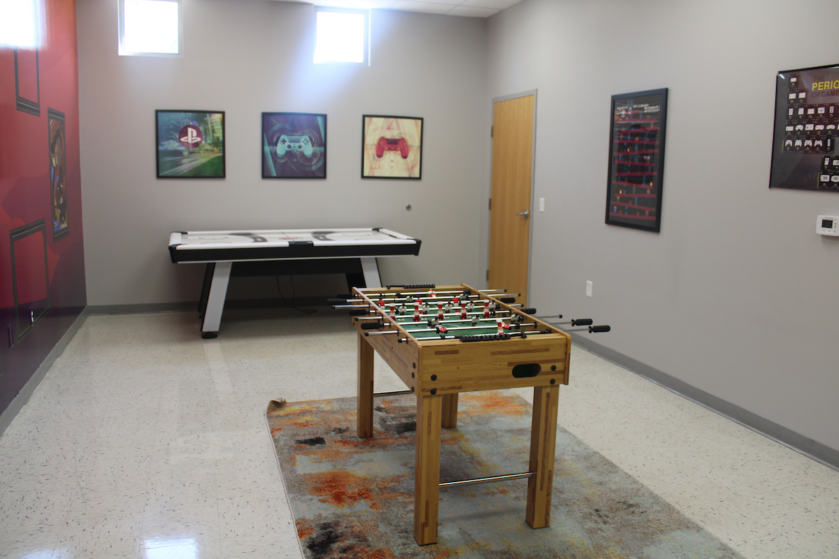 Alston-Massenburg Center game room